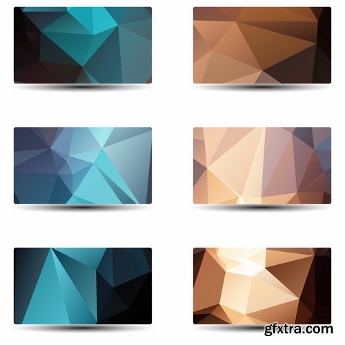 Abstract Background for Business card template - 25 Eps