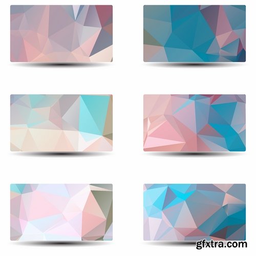 Abstract Background for Business card template - 25 Eps