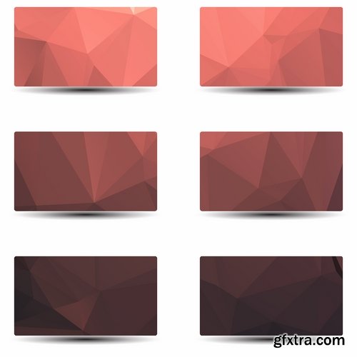 Abstract Background for Business card template - 25 Eps