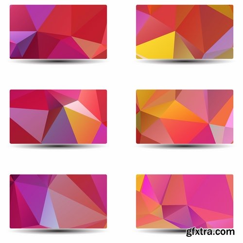 Abstract Background for Business card template - 25 Eps