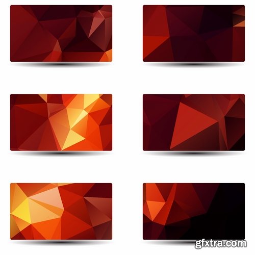 Abstract Background for Business card template - 25 Eps