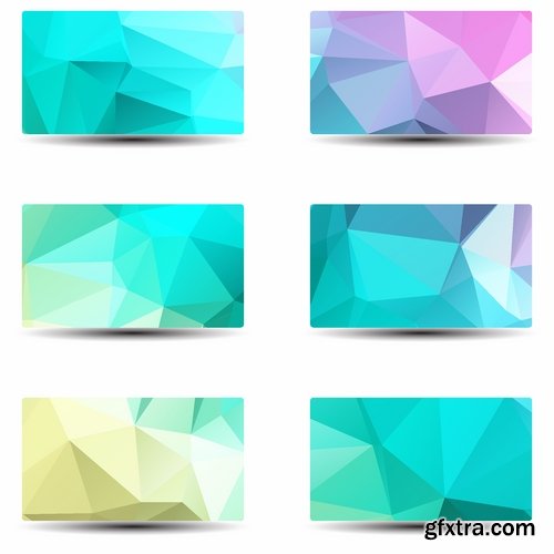 Abstract Background for Business card template - 25 Eps