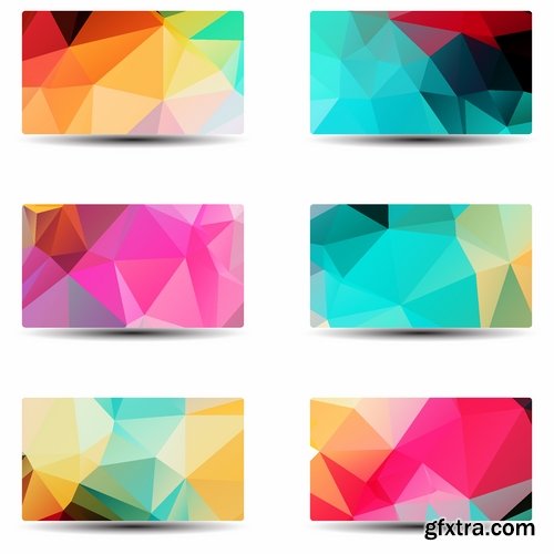 Abstract Background for Business card template - 25 Eps