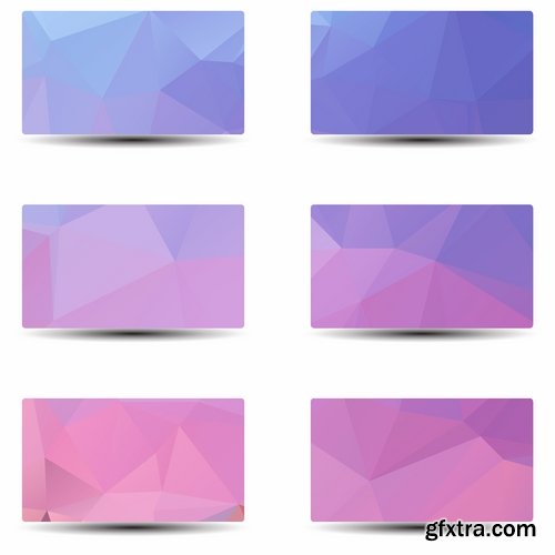 Abstract Background for Business card template - 25 Eps