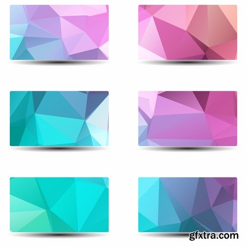 Abstract Background for Business card template - 25 Eps