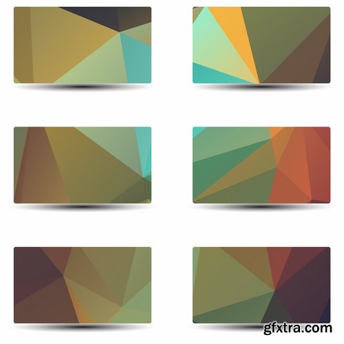 Abstract Background for Business card template - 25 Eps