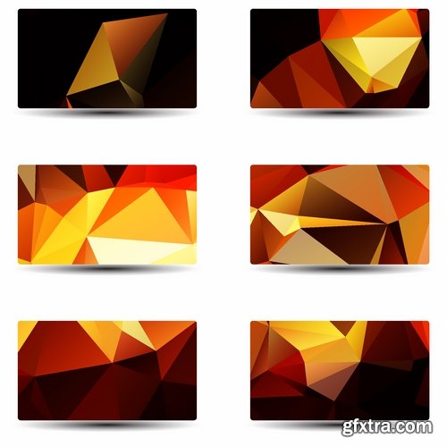 Abstract Background for Business card template - 25 Eps