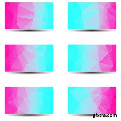 Abstract Background for Business card template - 25 Eps