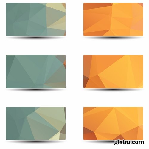 Abstract Background for Business card template - 25 Eps