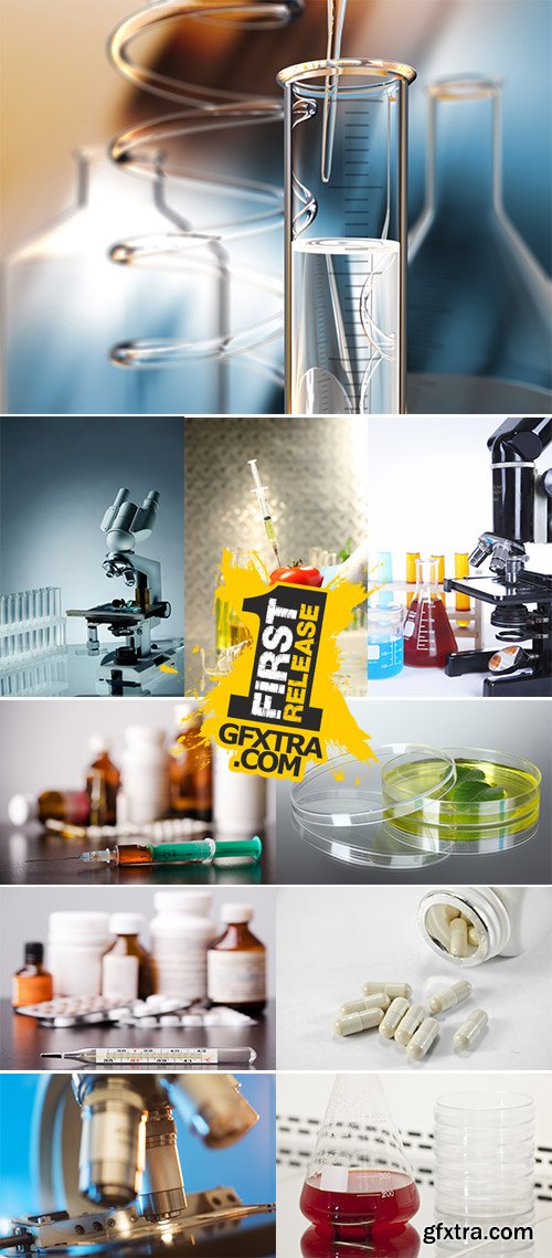 Stock Photo: Science Stills