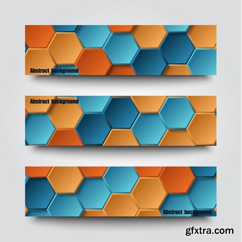 Stock Vectors - Banners, 25xEPS