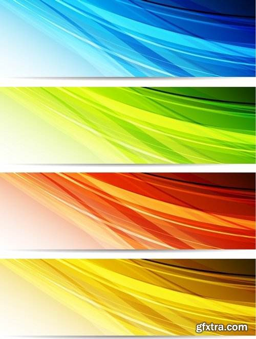 Stock Vectors - Banners, 25xEPS