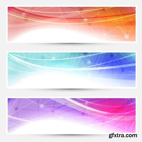 Stock Vectors - Banners, 25xEPS