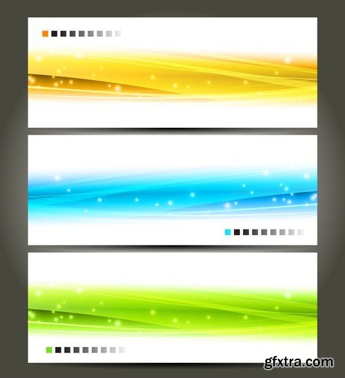 Stock Vectors - Banners, 25xEPS