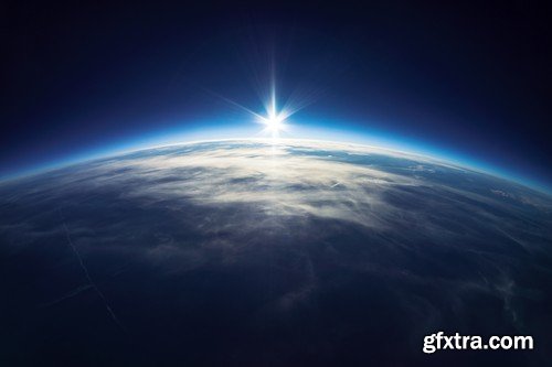 Stock Photos - Planet earth in space 2, 25xJPG