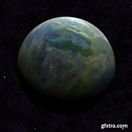 Stock Photos - Planet earth in space 2, 25xJPG