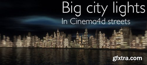 Tuto Creer une ville de nuit en 3d avec Cinema 4D 12