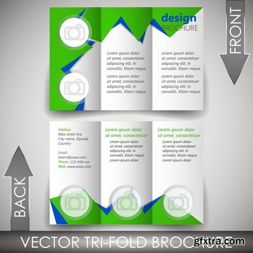 Stock Vector - Abstract Corporate identity business template 5