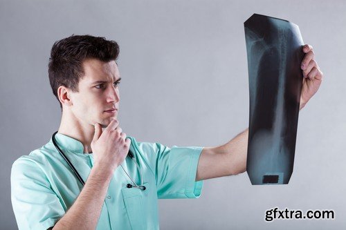 Stock Photos - Doctor 4, 25xJPG