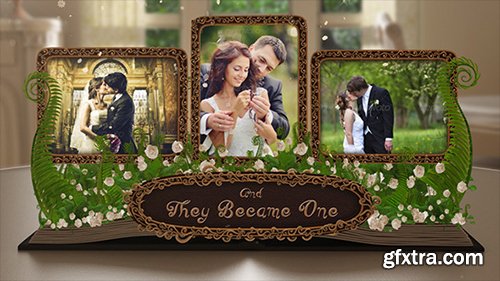 Videohive Wedding Album Pop up Book 7530457