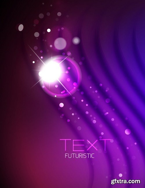 Stock Vectors - Purple abstract background 2, 25xEPS