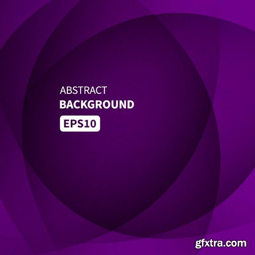 Stock Vectors - Purple abstract background 2, 25xEPS