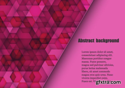 Stock Vectors - Purple abstract background 2, 25xEPS