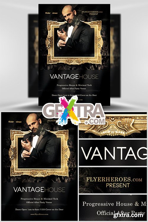 Vantage House Flyer Template