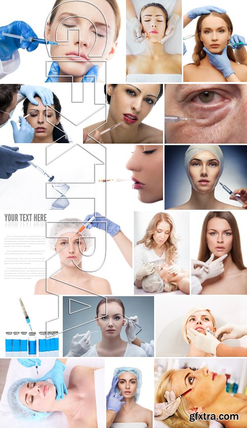 Stock Photos - Botox, 25xJPG