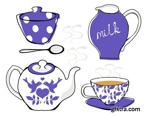 Stock Vectors - Milk 3, 25xEPS