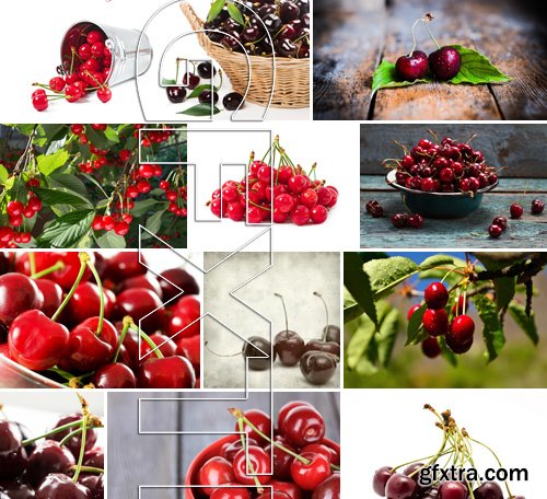 Stock Photos - Cherry, 25xJPG