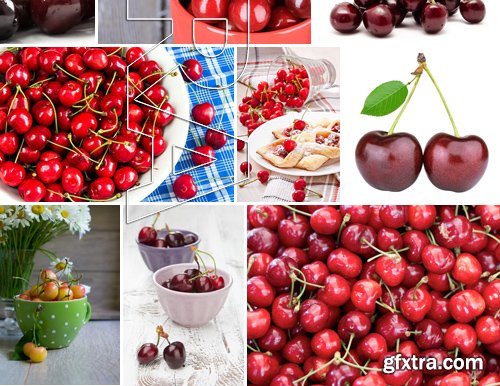 Stock Photos - Cherry, 25xJPG