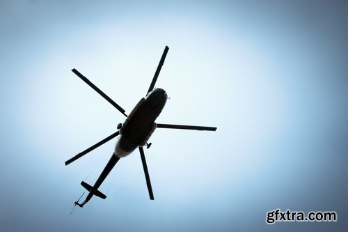 Stock Photos - Helicopter, 25xJPG