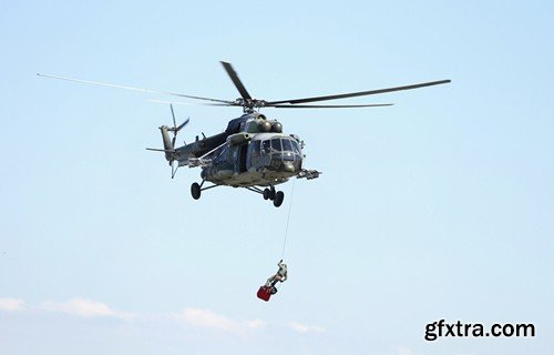 Stock Photos - Helicopter, 25xJPG