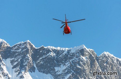 Stock Photos - Helicopter, 25xJPG