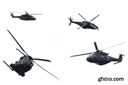 Stock Photos - Helicopter, 25xJPG