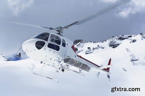 Stock Photos - Helicopter, 25xJPG