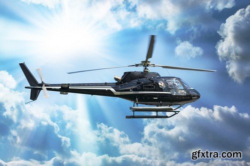 Stock Photos - Helicopter, 25xJPG