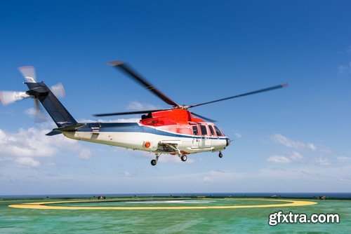 Stock Photos - Helicopter, 25xJPG