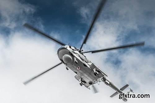 Stock Photos - Helicopter, 25xJPG