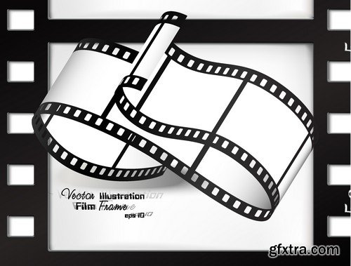 Stock Vectors - Cinema and Film 3, 25xEPS