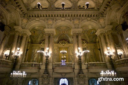 Stock Photos - Interior of the theater, 25xJPG