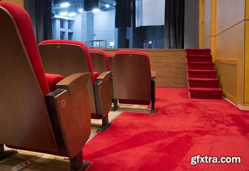 Stock Photos - Interior of the theater, 25xJPG