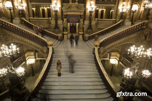 Stock Photos - Interior of the theater, 25xJPG