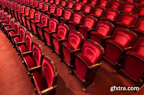 Stock Photos - Interior of the theater, 25xJPG