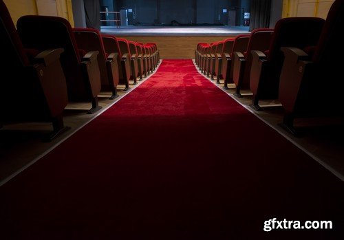 Stock Photos - Interior of the theater, 25xJPG