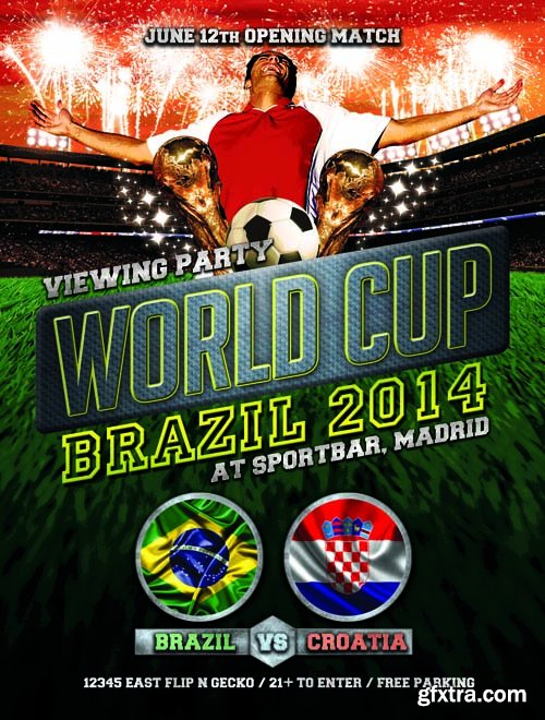 Soccer World Cup Flyer Template