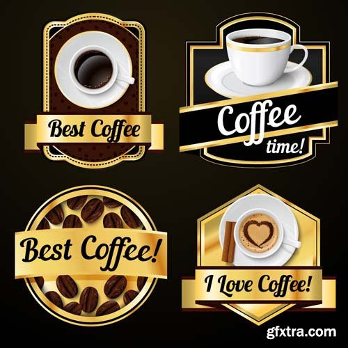 Coffee illustrations, 25xEPS