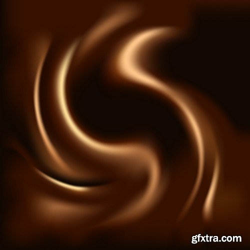 Stock Vectors - Chocolate 3, 25xEPS