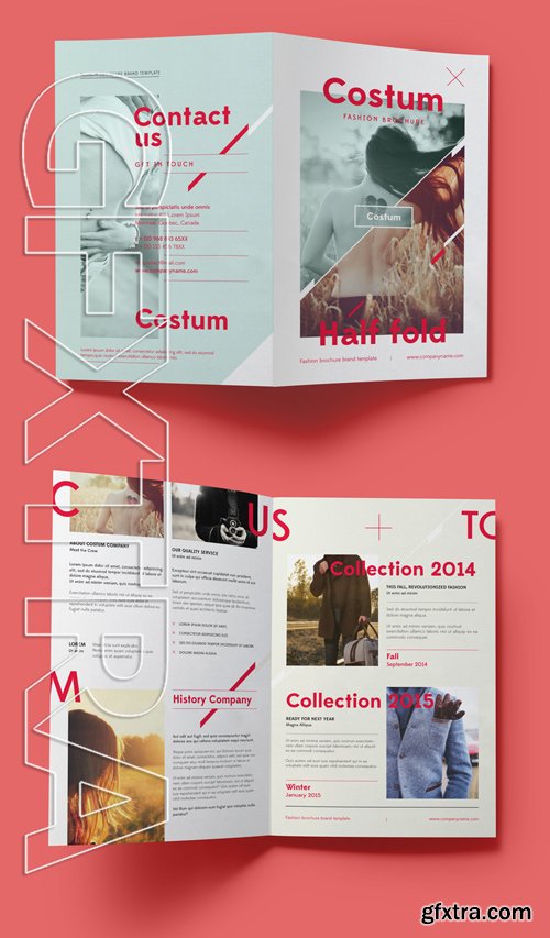 Costum Bi Fold Brochure Template